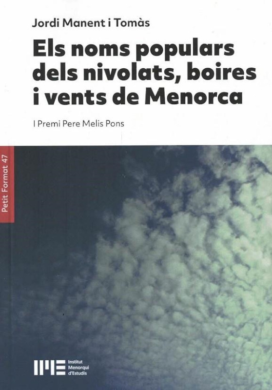 ELS NOMS POPULARS DELS NIVOLATS, BOIRES I VENTS DE MENORCA 1