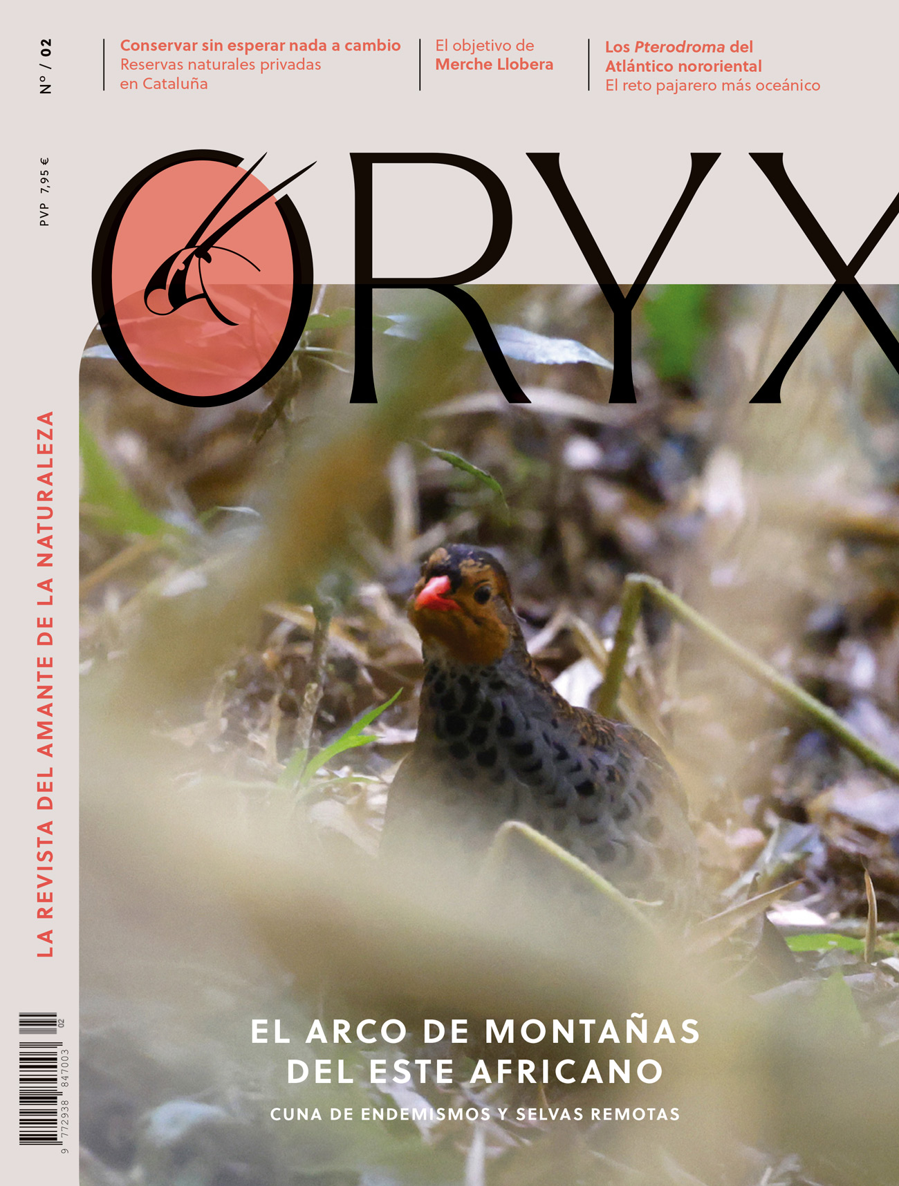 ORYX, LA REVISTA DEL AMANTE DE LA NATURALEZA. NÚMERO 02. Versión impresa en castellano. 1