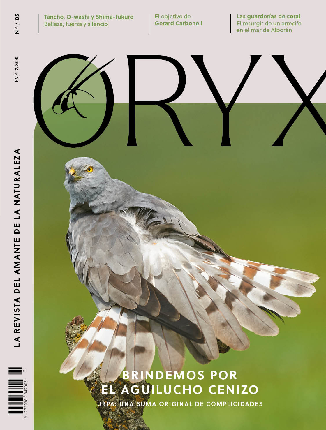 ORYX, LA REVISTA DEL AMANTE DE LA NATURALEZA. NÚMERO 05. Versión impresa en castellano. 1