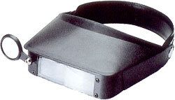 VISERA CON DOBLE LUPA DE RELOJERO INTEGRADA Y MONÓCULO ADICIONAL 1