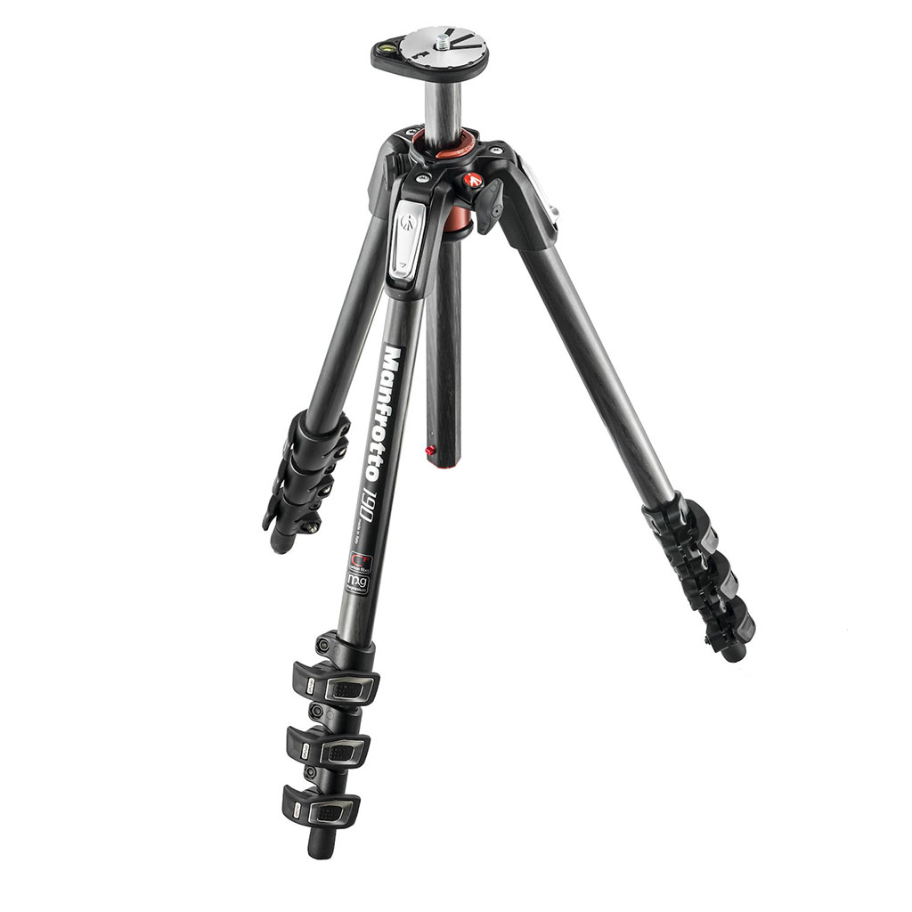 MANFROTTO TRÍPODE MT190CXPRO4 DE FIBRA DE CARBONO