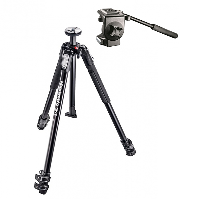 MANFROTTO KIT ORYX COMPUESTO POR TRÍPODE MT190X3 CON RÓTULA 128RC 1