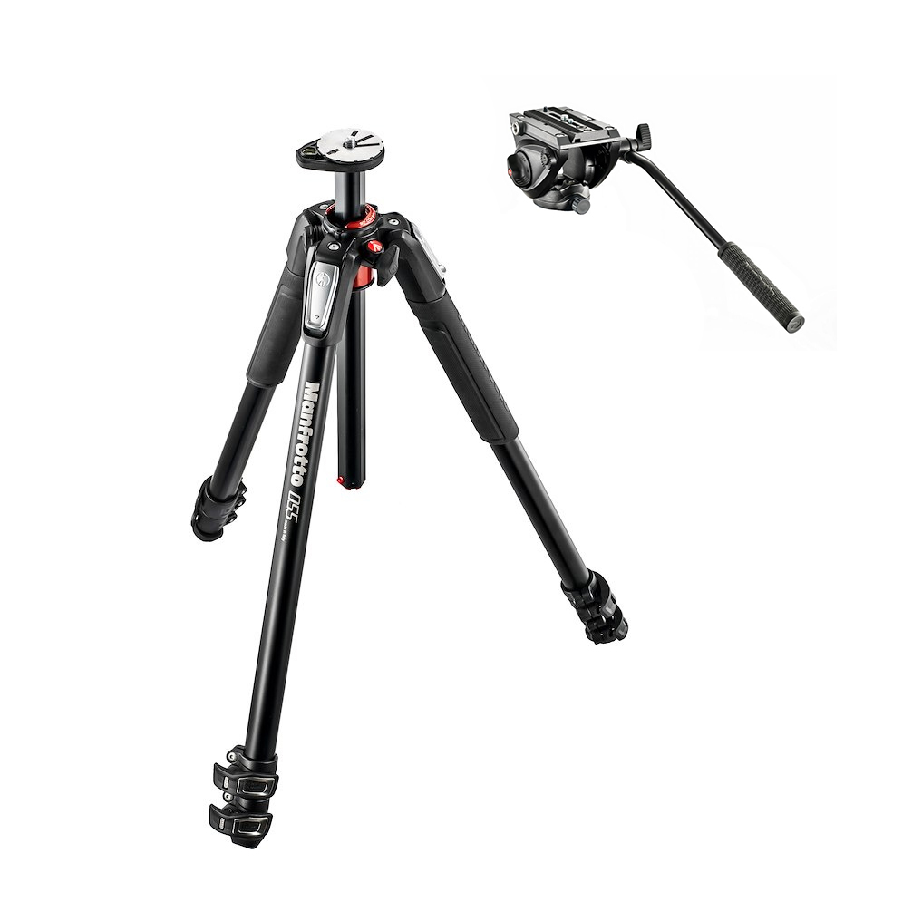 MANFROTTO KIT ORYX COMPUESTO POR TRÍPODE MT055XPRO3 CON RÓTULA MVH500AH 1