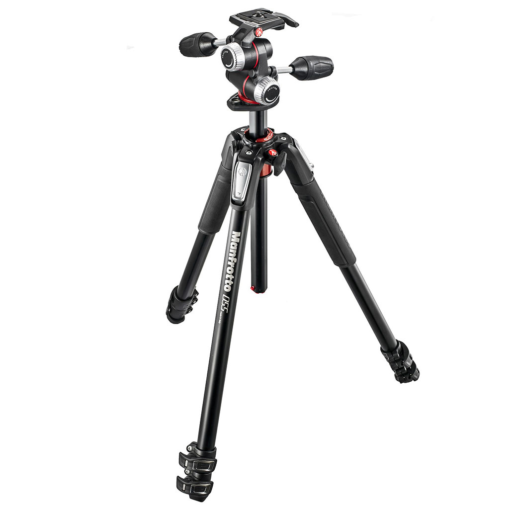 MANFROTTO KIT COMPUESTO POR TRÍPODE MT055XPRO3 CON RÓTULA X-PRO 3-WAY 1