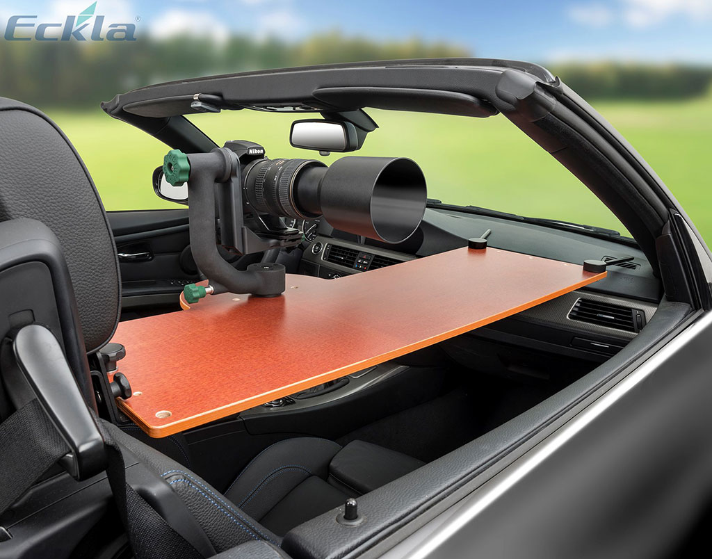 PLATAFORMA PARA FOTOGRAFIAR SOBRE EL ASIENTO DEL COPILOTO ECKLABOARD 1