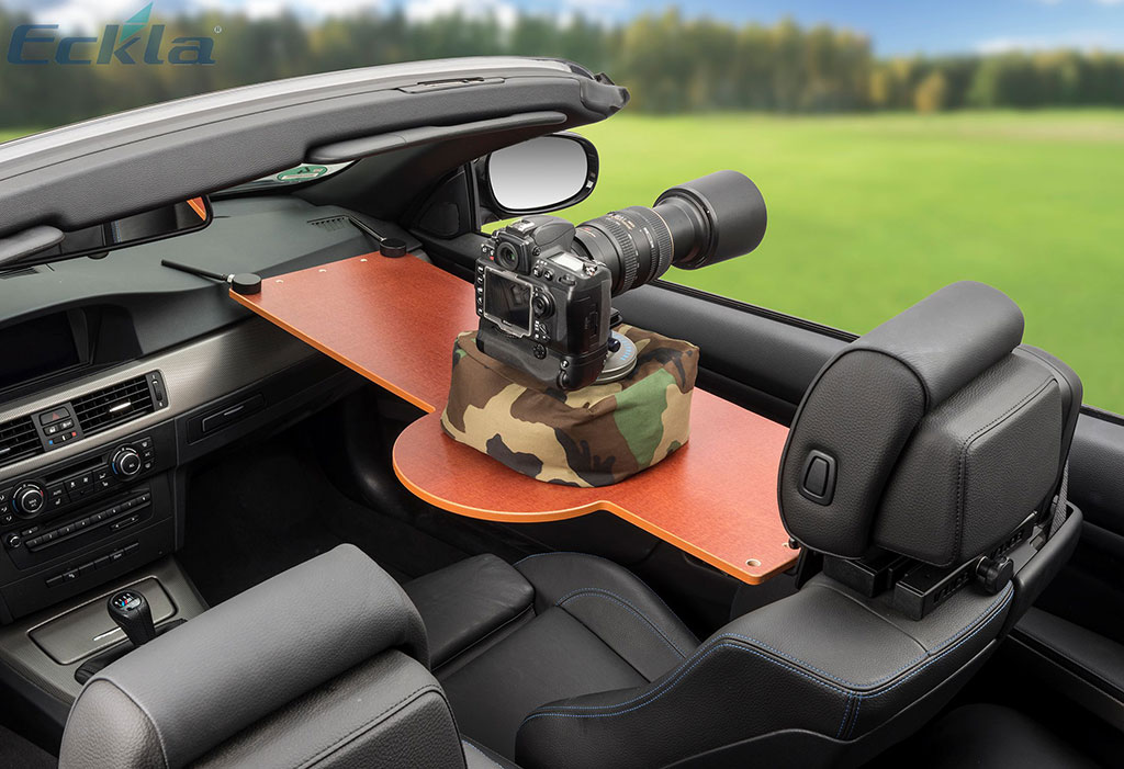 PLATAFORMA PARA FOTOGRAFIAR SOBRE EL ASIENTO DEL COPILOTO ECKLABOARD 2