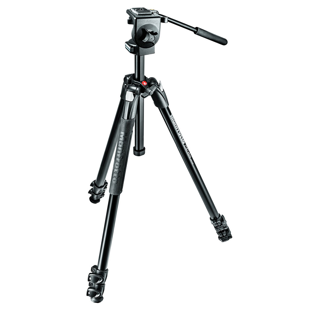 KIT MANFROTTO COMPUESTO POR TRÍPODE MT290XTA3 CON RÓTULA VIDEO 128RC 1