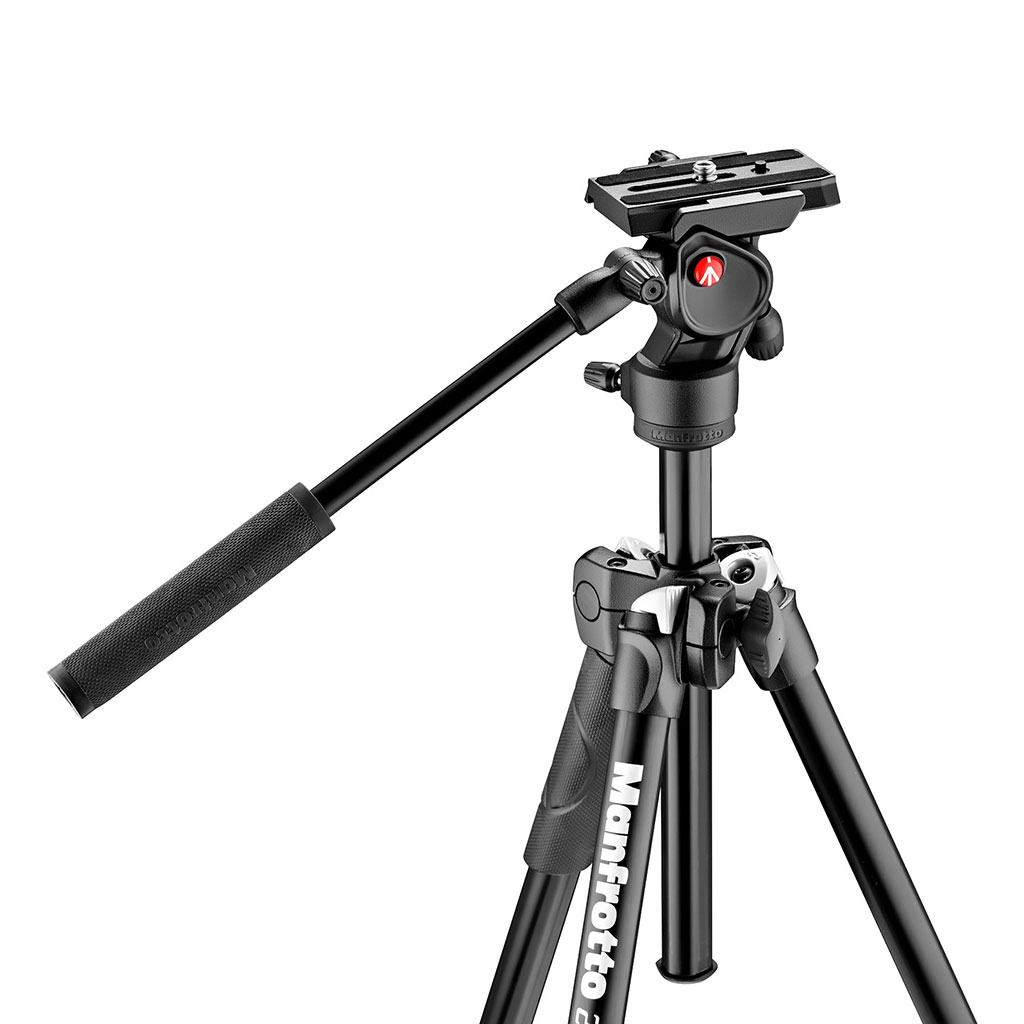 MANFROTTO KIT COMPUESTO POR TRÍPODE MK290LTA3 CON RÓTULA VÍDEO MVH-400AH 2