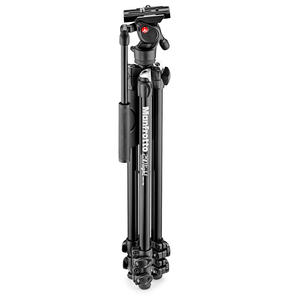 MANFROTTO KIT COMPUESTO POR TRÍPODE MK290LTA3 CON RÓTULA VÍDEO MVH-400AH 3