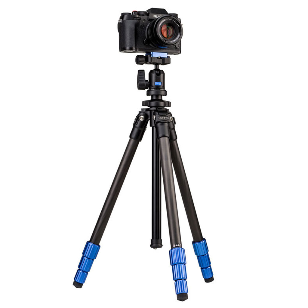 BENRO KIT TRIPODE SLIM CARBONO 4