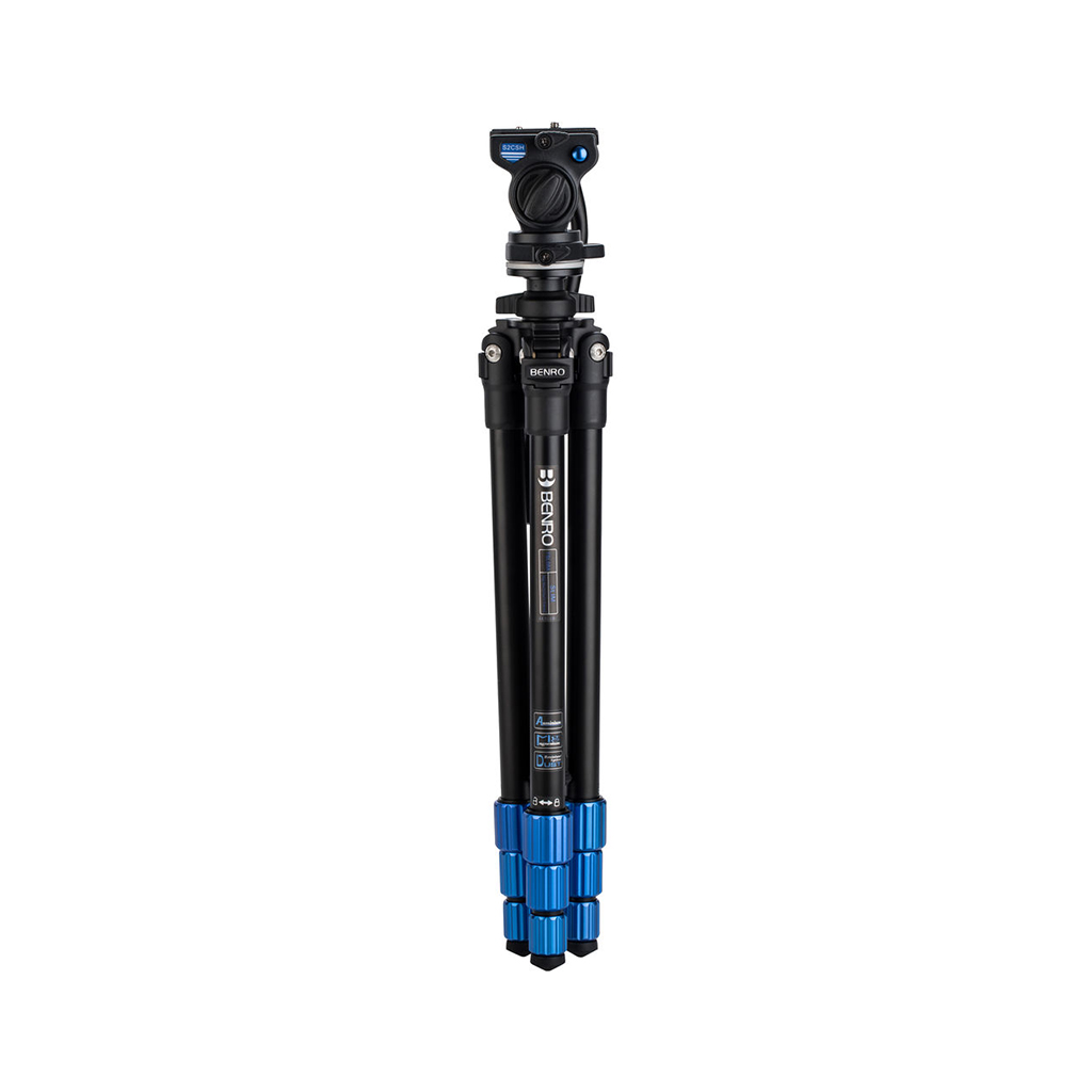 BENRO KIT TRIPODE SLIM ALUMINIO CON RÓTULA DE VIDEO 3