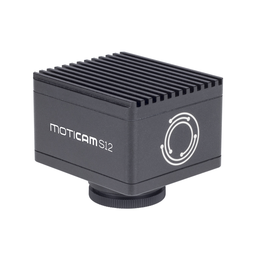 CÁMARA DIGITAL TIPO CCD MOTICAM S12 PARA MICROSCOPIOS BIOLÓGICOS Y LUPAS CON ADAPTADOR DE MONTURA C 2
