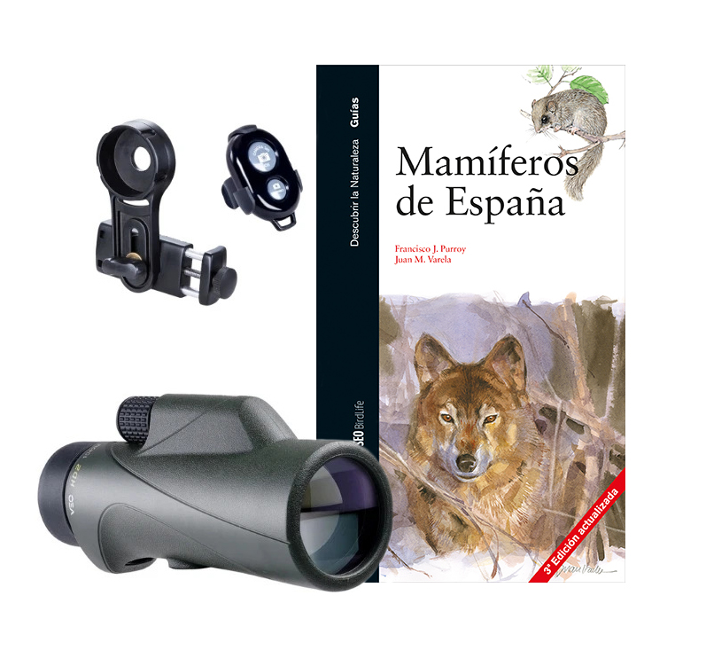 VANGUARD KIT MONOCULAR VEO HD2 10X42 + ADAPTADOR A MÓVIL + MANDO A DISTANCIA 1