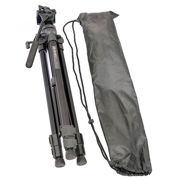 TRÍPODE BENRO T980EX CON RÓTULA DE VIDEO 4