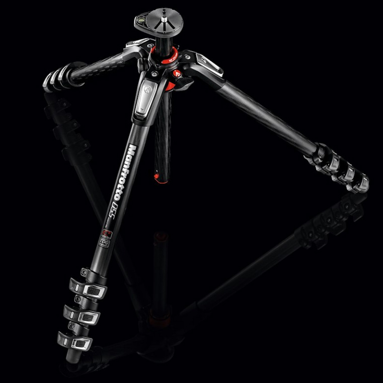 MANFROTTO TRÍPODE MT055CXPRO4 DE FIBRA DE CARBONO 4