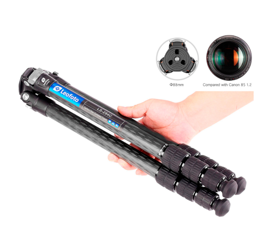 LEOFOTO TRÍPODE RANGER LS-284C DE FIBRA DE CARBONO 3