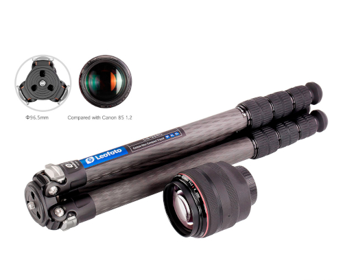 LEOFOTO TRÍPODE RANGER LS-324C DE FIBRA DE CARBONO 3