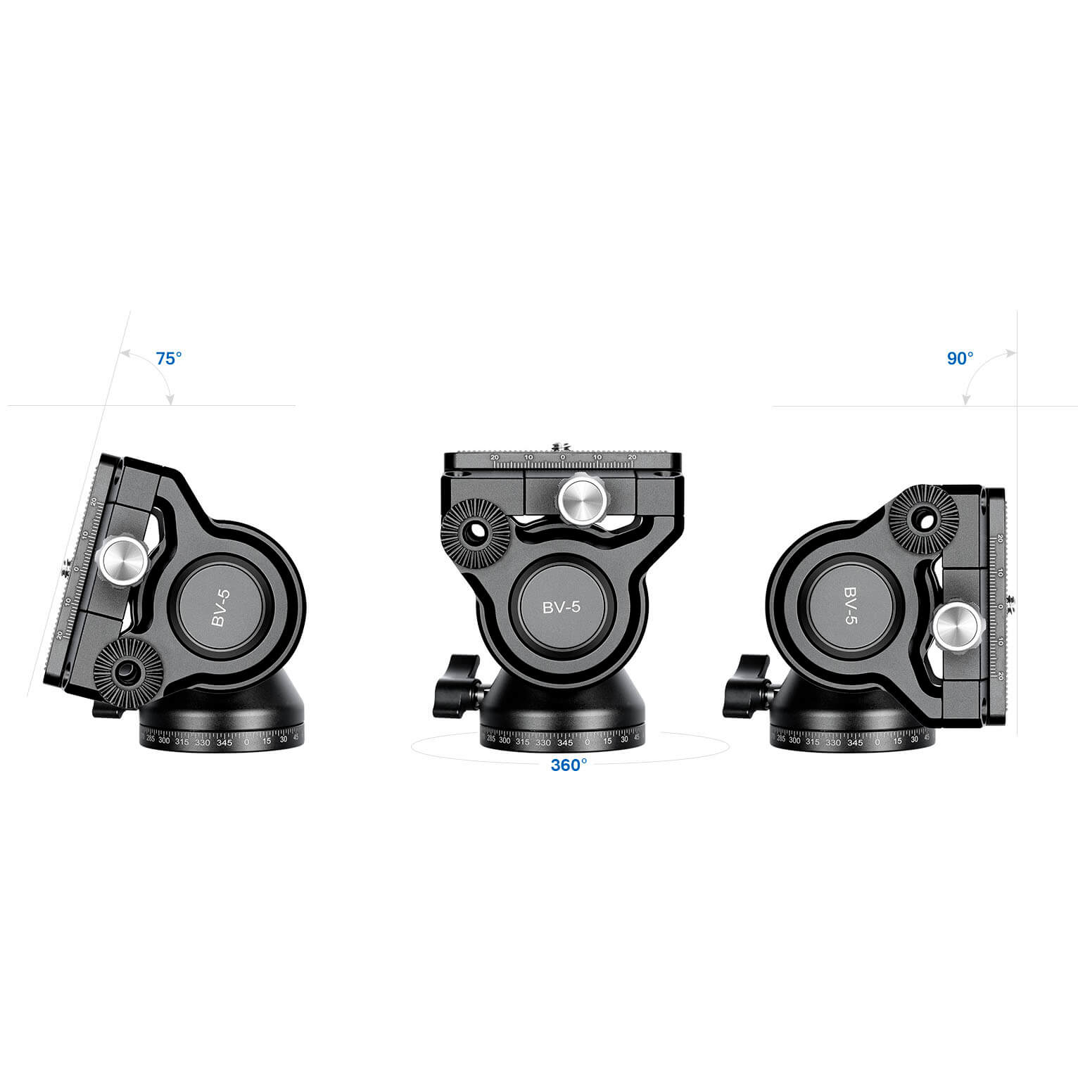 LEOFOTO RÓTULA BV-5 DE VIDEO FLUIDA 4