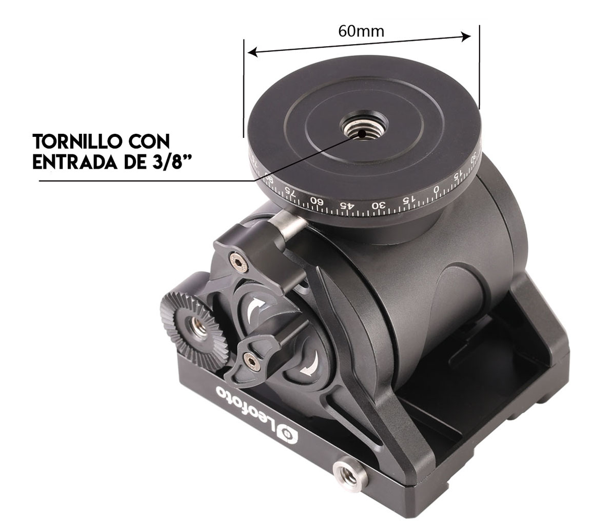 LEOFOTO RÓTULA BV-10 DE VIDEO FLUIDA 5