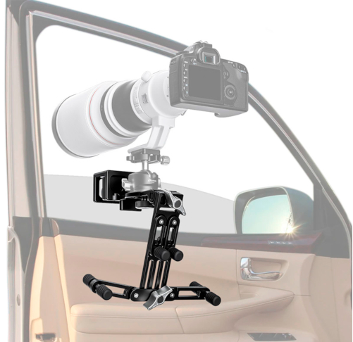 SOPORTE DE VENTANA PARA TELESCOPIOS O TELEOBJETIVOS LEOFOTO WINDOW CLAMP WN-02 3