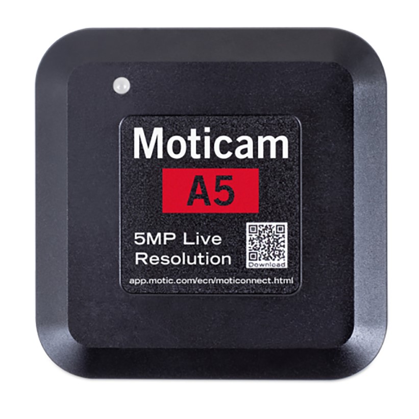 MOTICAM A5 CÁMARA DIGITAL TIPO CCD PARA MICROSCOPIOS BIOLÓGICOS Y LUPAS BINOCULARES