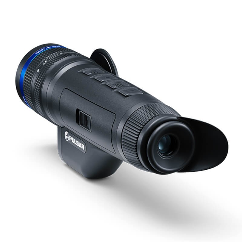 VISOR TÉRMICO MONOCULAR 2,5X PULSAR TELOS LRF XP50 CON TELÉMETRO LÁSER, REGISTRO DE IMÁGENES Y CONEXIÓN WI-FI 1