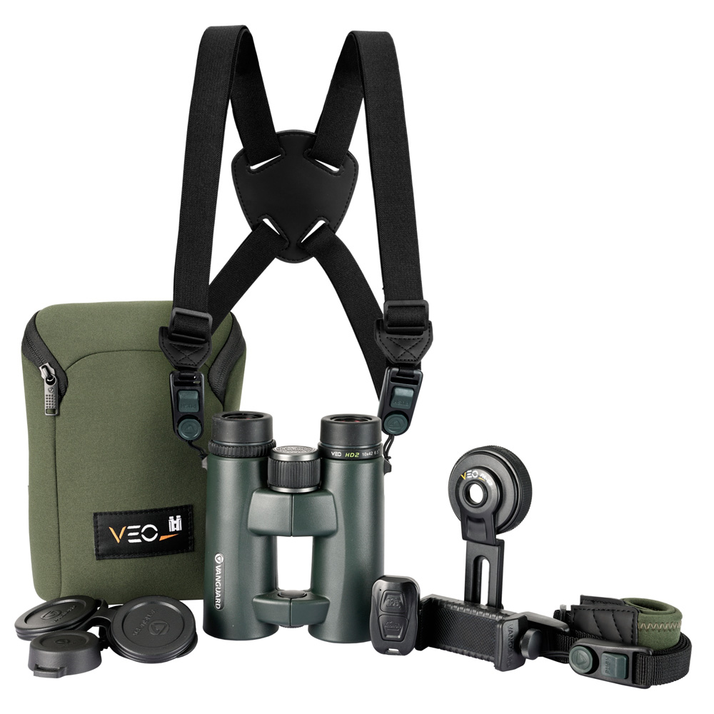 KIT VANGUARD DE PRISMÁTICO VEO HD2 10x42 Y ACCESORIOS 1