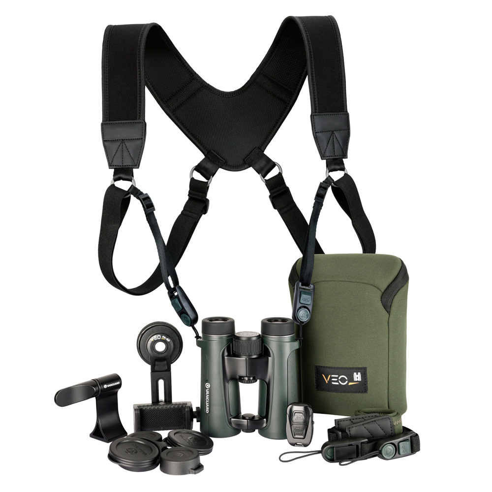 KIT VANGUARD DE PRISMÁTICO VEO HD IV 8x42 Y ACCESORIOS 1