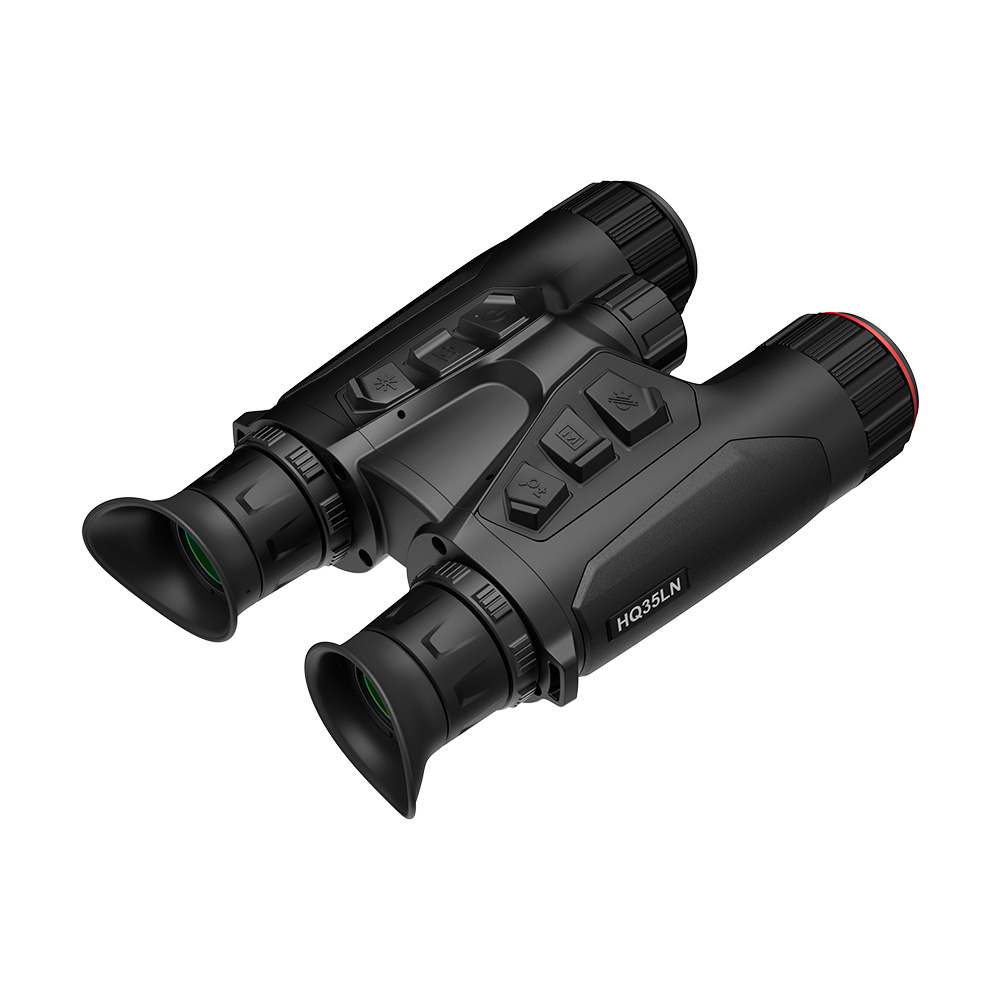 HIKMICRO HABROK HQ35LN VISOR TÉRMICO Y NOCTURNO BINOCULAR CON SENSOR DE ALTA RESOLUCIÓN, ILUMINACIÓN INFRARROJA 940 nm, GPS, WI-FI, TELÉMETRO LÁSER Y  4