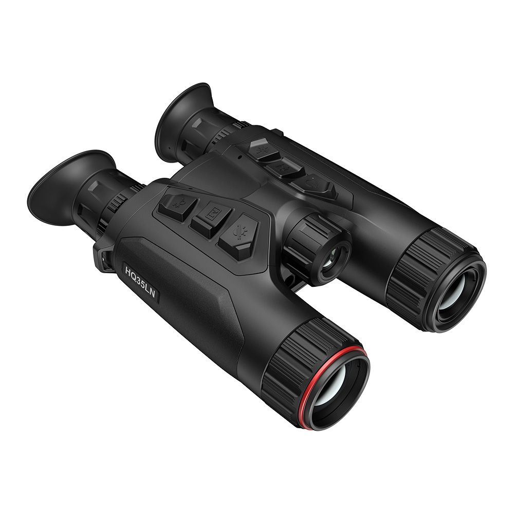 HIKMICRO HABROK HQ35LN VISOR TÉRMICO Y NOCTURNO BINOCULAR CON SENSOR DE ALTA RESOLUCIÓN, ILUMINACIÓN INFRARROJA 940 nm, GPS, WI-FI, TELÉMETRO LÁSER Y  5