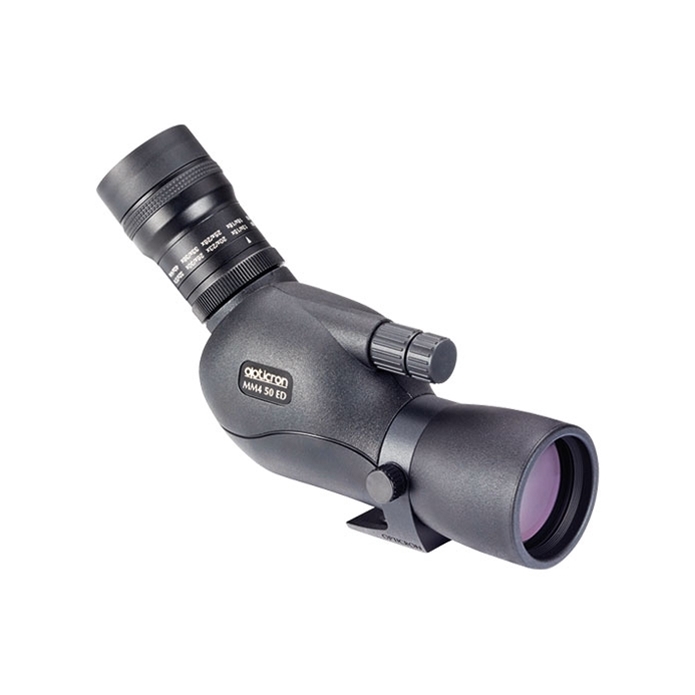 OPTICRON KIT ORYX COMPUESTO POR EL TELESCOPIO MM4 50 ED/45º  ACODADO + OCULAR HR3 ZOOM 13-39X + FUNDA IMPERMEABLE 1