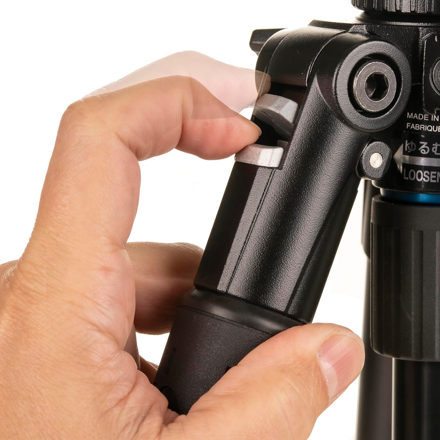 TRÍPODE SLIK PRO AL 523 DE ALUMINIO CON RÓTULA DE FOTOGRAFÍA DE TRES EJES 4