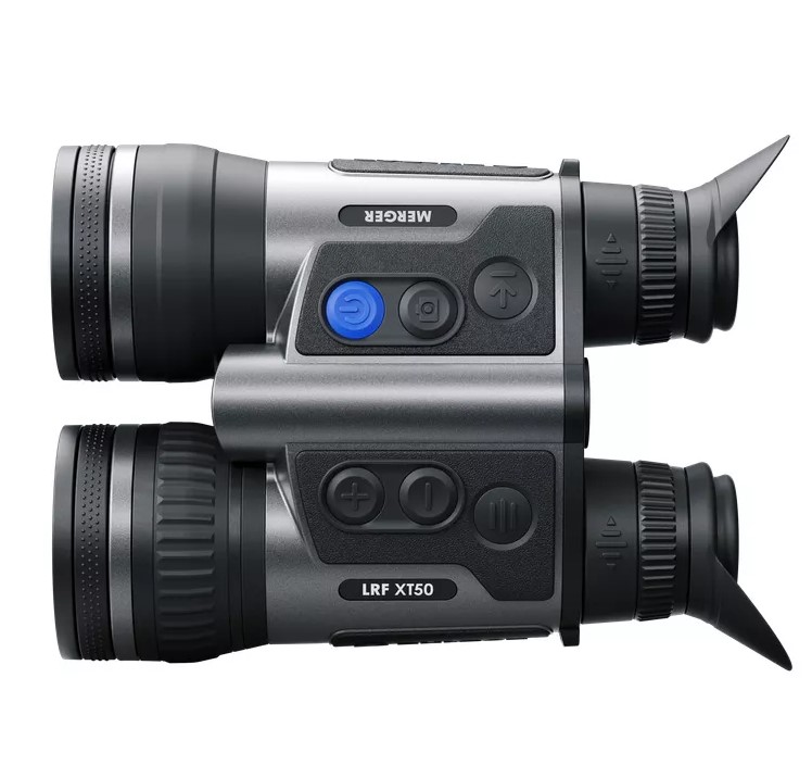 VISOR TÉRMICO BINOCULAR 2X PULSAR MERGER LRF XT50 CON TELÉMETRO, WI-FI Y REGISTRO DE IMÁGENES 3