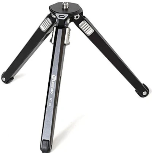 LEOFOTO KIT MINITRIPODE DE SOBREMESA MT-02 CON RÓTULA BOLA MBH-19 2