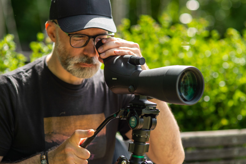 TELESCOPIO DOF BIRDLIFE SWAN 20-60X80 6