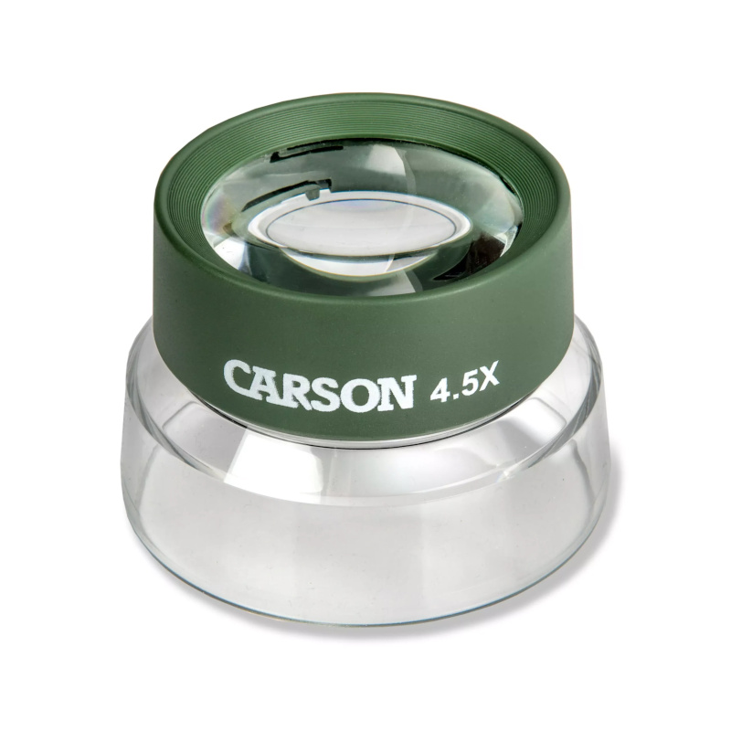 CARSON BUGLOUPE LUPA DE PIE PREENFOCADA 4,5X HU-55 1