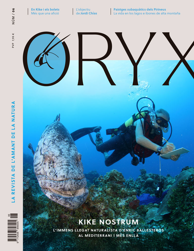 ORYX, LA REVISTA DE L'AMANT DE LA NATURA. NÚMERO 06. VERSIÓ IMPRESA EN CATALÀ.