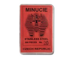 AGUJAS MINUCIAS de 0,20 mm SOBRE DE 500 UD  