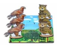JUEGO 3 EN RAYA DE ANIMALES SALVAJES  
