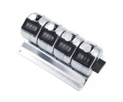 CONTADOR MANUAL PARA CENSOS QUÁDRUPLE 0-9999 LINE SEIKI                                                                                               