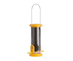 TO-N1Y \'RING PULL\' COMEDERO TUBULAR PARA AVES SILVESTRES PEQUEÑO ESPECIAL PARA NEGRILLO FÁCIL DE LIMPIAR