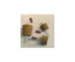 TAPÓN DE CAUCHO PARA FRASCOS DE PLÁSTICO DE 100 ml                                                                                                    