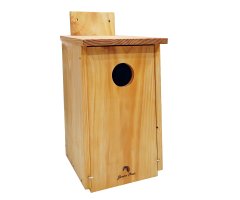 CAJA NIDO PARA CARRACA EN MADERA TRATADA