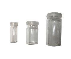 FRASQUITO DE CRISTAL CON TAPÓN HERMÉTICO MEDIANO                                                                                                      