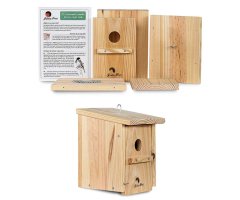 CAJA NIDO PARA PÁJAROS. KIT DE CONSTRUCCIÓN EDUCATIVO