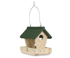 COMEDERO DE MADERA MODELO CABAÑA
