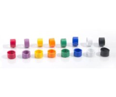 ANILLAS DE COLORES PARA ESTUDIOS CIENTÍFICOS CON AVES 5-11 mm, 10 UDS