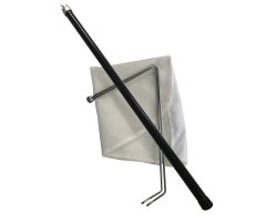 SALABARDO PARA RECOGIDA DE INVERTEBRADOS Y PEQUEÑOS VERTEBRADOS ACUÁTICOS TRIANGULAR CON MANGO DE 75 CM 4