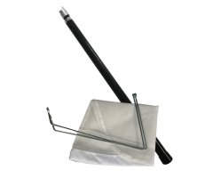 SALABARDO PARA RECOGIDA DE INVERTEBRADOS Y PEQUEÑOS VERTEBRADOS ACUÁTICOS TRIANGULAR CON MANGO EXTENSIBLE 5