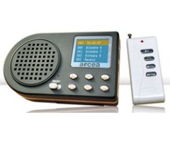 REPRODUCTOR DE CANTOS MP3 CON MANDO A DISTANCIA